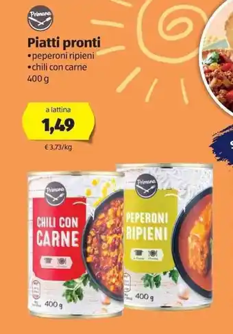 ALDI Primana Piatti pronti 400g offerta