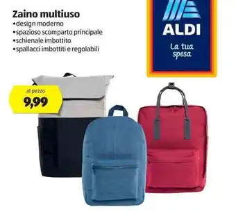 ALDI Zaino multiuso offerta