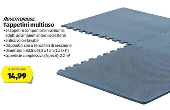 ALDI Adventuridge Tappetini multiuso offerta