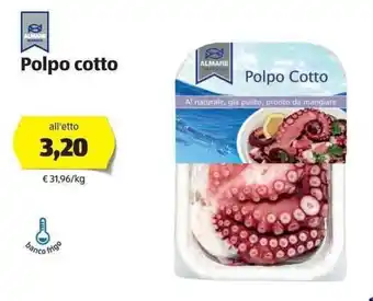 ALDI Almare Polpo cotto offerta