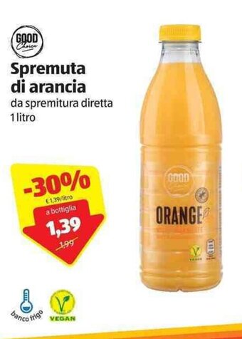 Good Choice Spremuta di arancia 1 litro