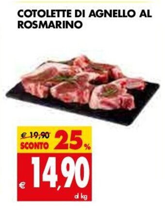 Tigros Cotolette di Agnello Al Rosmarino offerta