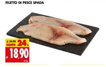 Tigros Filetto di Pesce Spada offerta