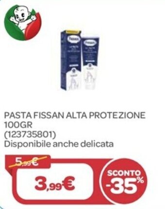 Bimbo Store Fissan Pasta Alta Protezione 100gr offerta