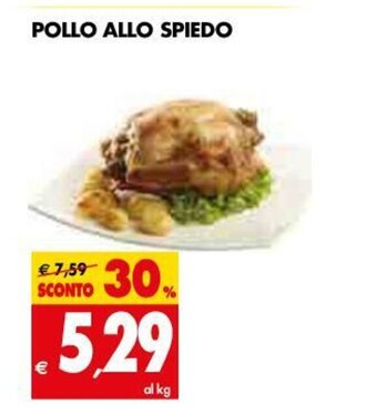 Tigros Pollo Allo Spiedo offerta