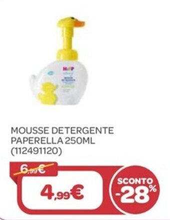 Bimbo Store Mousse Detergente Paperella 250ml offerta