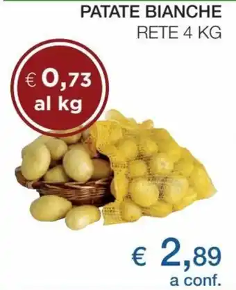 Coop Patate Bianche Rete 4 kg offerta