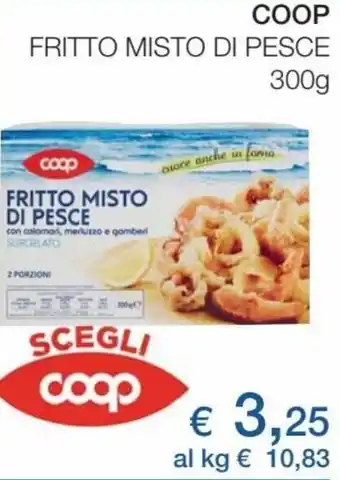 Coop Fritto Misto di Pesce 300g
