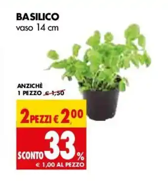 Tigros Dal Fiorista Basilico offerta