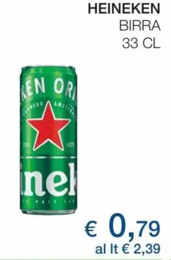 Coop Heineken Birra 33 cl offerta