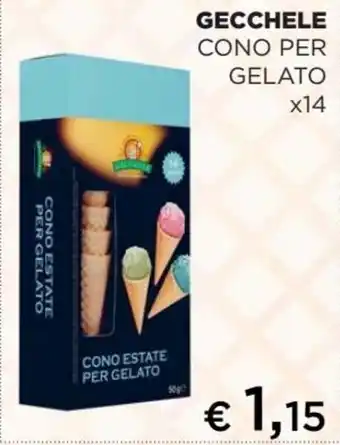 Gecchele Cono per Gelato x14