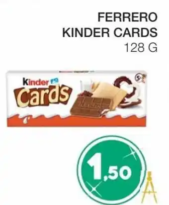 Coop Ferrero Kinder Cards 128 g offerta