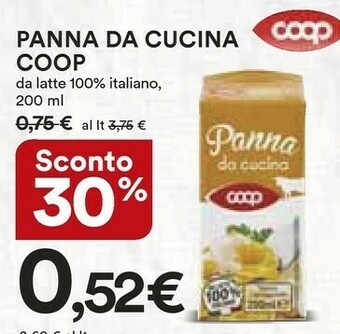 Coop Panna offerta