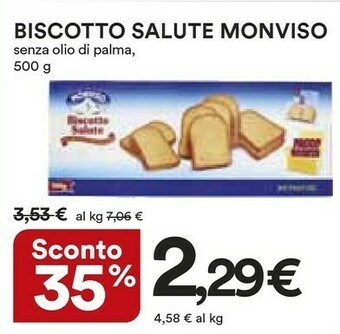 Coop Monviso Fette biscottate offerta