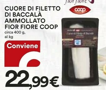 Coop Cuore Baccalà offerta