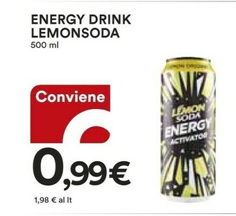 Coop Lemon soda Bevande analcoliche offerta
