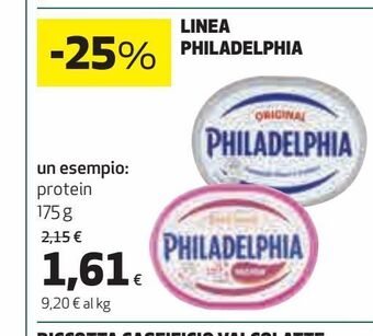 Coop Linea philadelphia offerta
