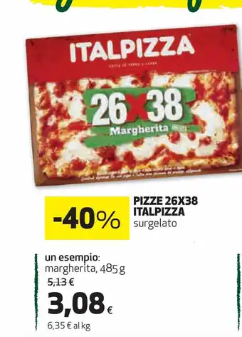 Coop Pizza italpizza 26x38 offerta