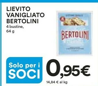 Coop Bertolini Lievito offerta