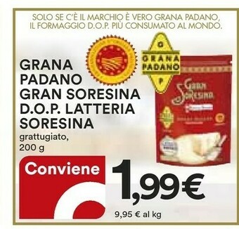Coop Grana Padano Formaggio offerta
