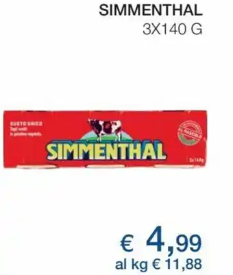 Coop Simmenthal 3x140 g offerta