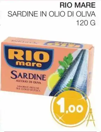 Coop Rio Mare Sardine in Olio di Oilva 120 g offerta