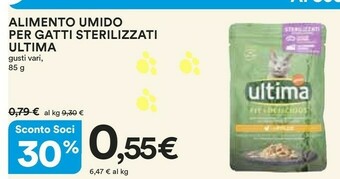 Coop Ultima Cibo per gatti offerta