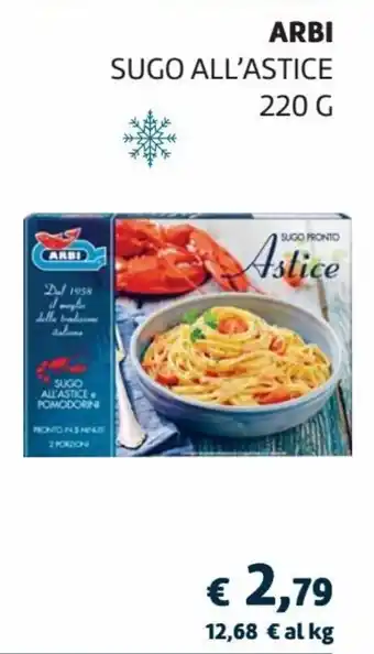 Coop Arbi Sugo All'Astice 220 g offerta