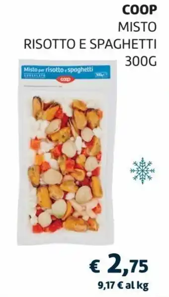 Coop Coop Misto Risotto e Spaghetti 300g offerta