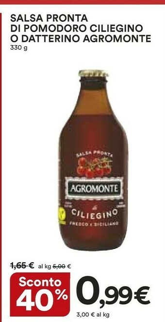 Coop Agromonte Passata di pomodoro offerta