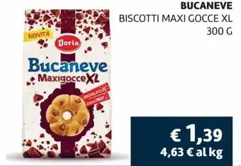 Coop Bucaneve Biscotti Maxi Gocce XL 300 g offerta