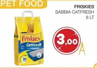 Coop Friskies Sabbia Catfresh 8 lt offerta