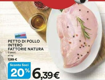 Coop Fattorie Natura Petto di pollo offerta