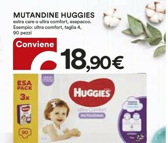 Coop Huggies Pannolini offerta