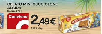 Coop Algida Cucciolone offerta