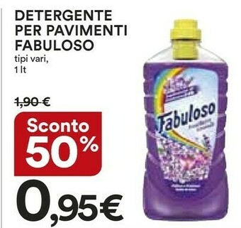 Coop Fabuloso Pulizia pavimenti offerta