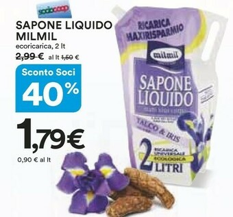 Coop Sapone liquido offerta