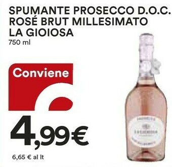 Coop Brut Prosecco offerta