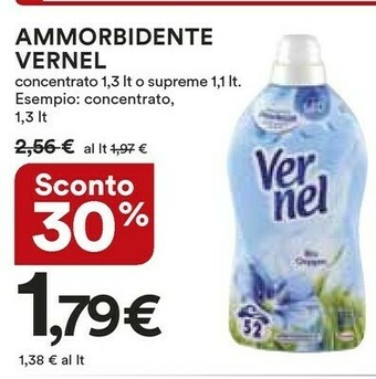 Coop Vernel Ammorbidente offerta