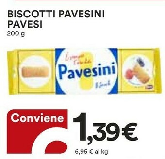 Coop Pavesi Pavesini offerta