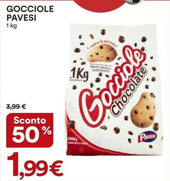 Coop Pavesi Gocciole offerta