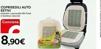 Coop Coprisedili auto offerta