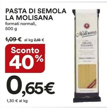 Coop La Molisana Pasta di semola offerta