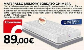 Coop Chimera Materassi offerta
