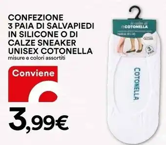 Coop Athena Calzini offerta