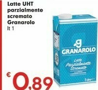 Despar Granarolo Latte Uht Parzialmente Scremato offerta