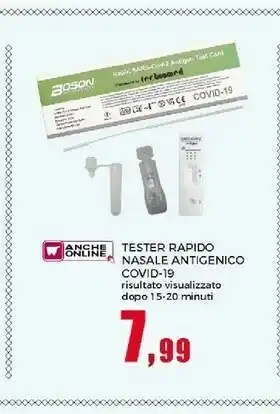 Happy Casa Happy Casa Tester Rapido Nasale Antigenico Covid-19 offerta