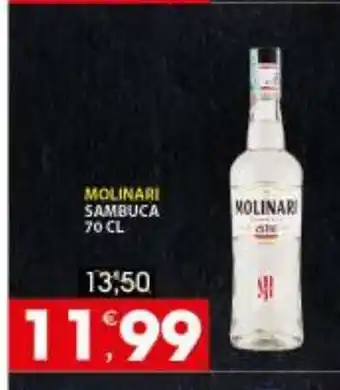 Molinari Sambuca 70 cl