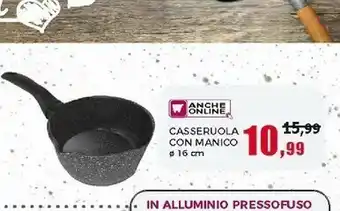 Happy Casa Happy Casa Casseruola Con Manico offerta