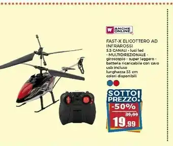 Happy Casa Happy Casa Fast-x Elicottero Ad Infrarossi offerta